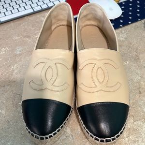 New Chanel espadrilles in box